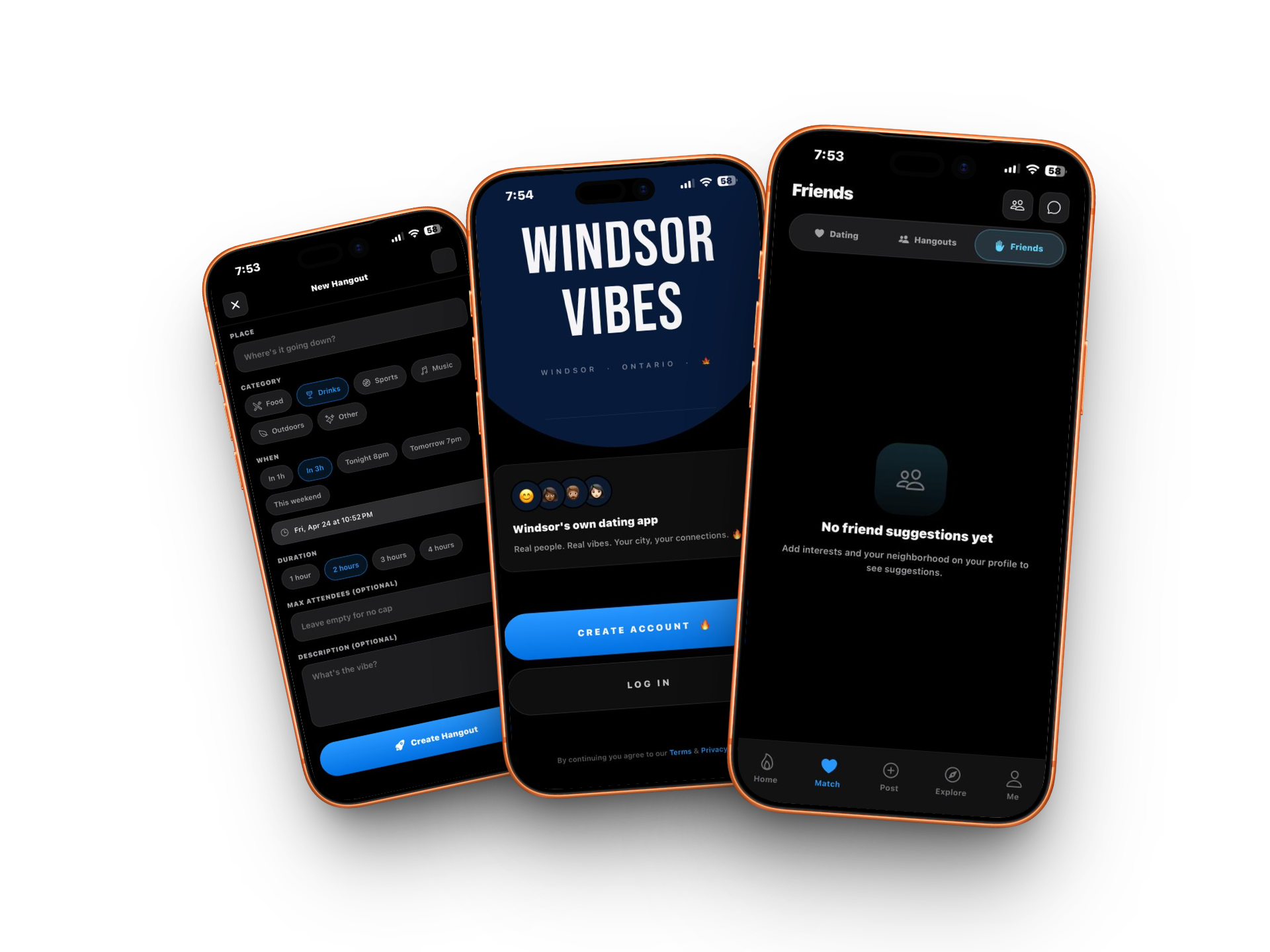 Windsor Vibes — Match screen